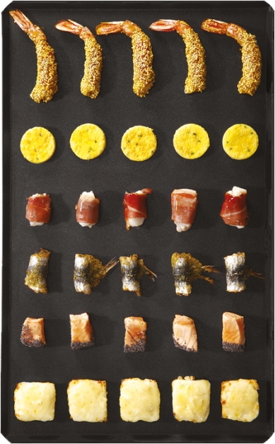 картинка Противень APACH CHEF LINE LAF11 530х325 мм с тефлоновым покрытием от магазина APACH RUSSIA